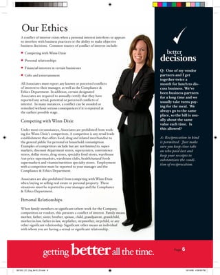 Winn-DixieCodeofBusinessConductandEthics