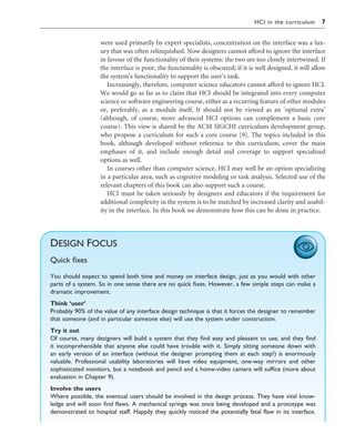 Humancomputer Interaction 3rd Edition Alan Dix | PDF