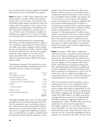 yahoo annual reports 2003