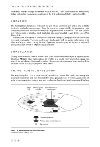 Urban Regeneration In The Uk Andrew Tallon | PDF