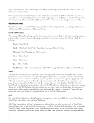 yahoo annual reports 2004