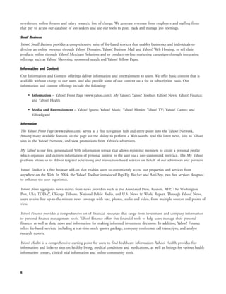 yahoo annual reports 2004