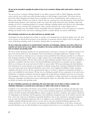 yahoo annual reports 2004