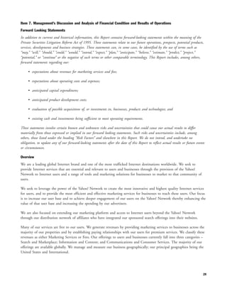 yahoo annual reports 2004