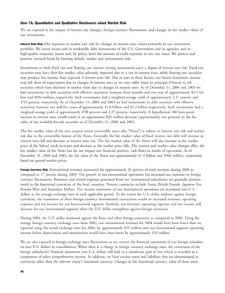 yahoo annual reports 2004