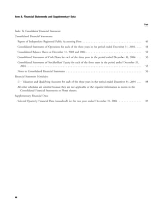 yahoo annual reports 2004