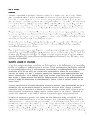 yahoo annual reports 2004