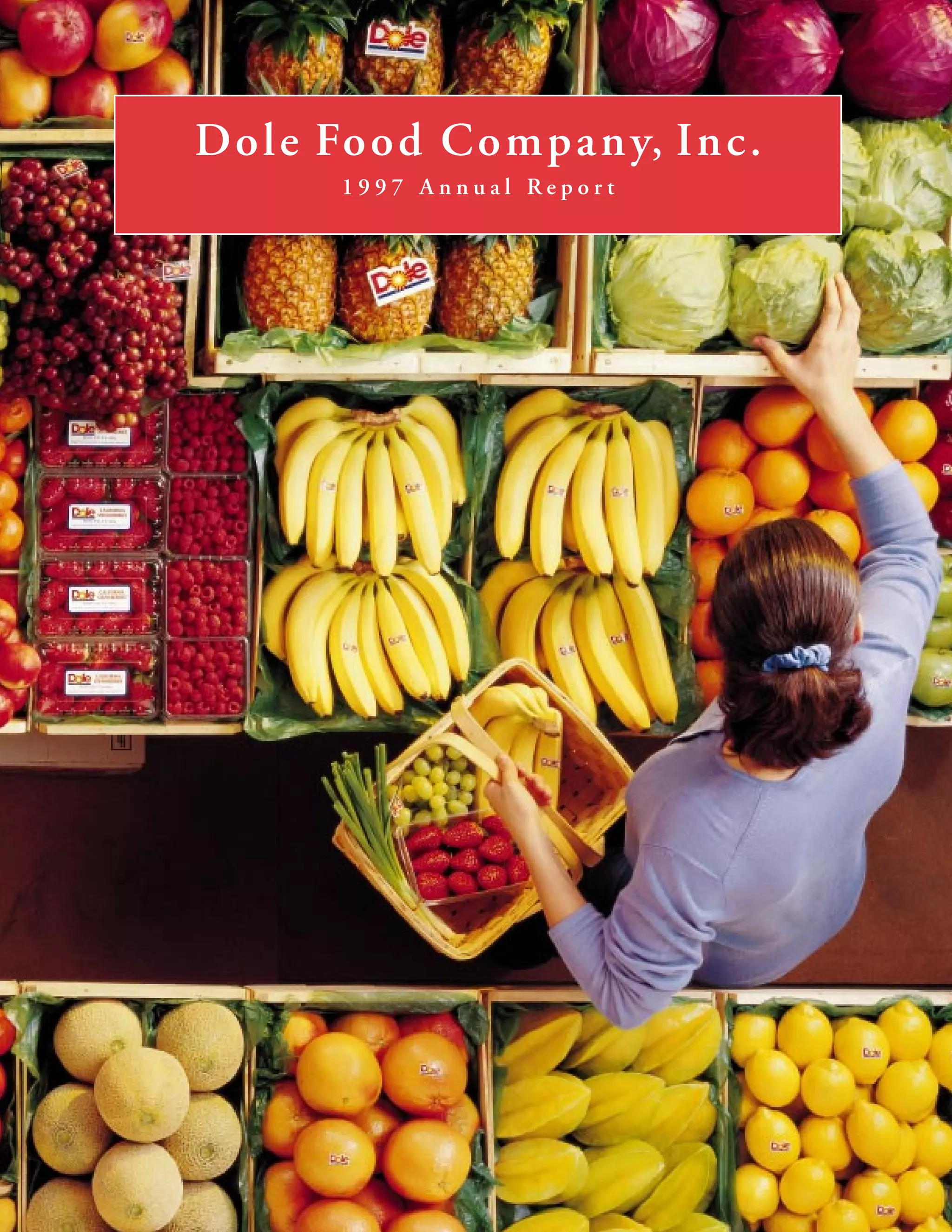 Dole 1997 annual