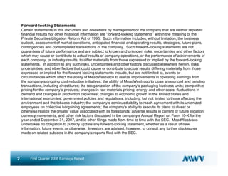  meadwestvaco 1Q08_Earnings_Slides