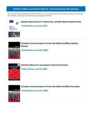 Comprehensive Solution Manual for C Primer Plus 6th Edition with ...