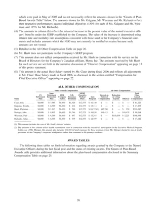 great atlantic & pacific tea 2006_proxy