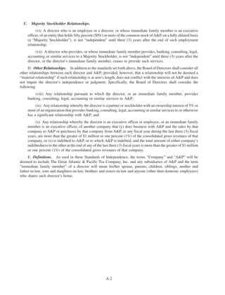 great atlantic & pacific tea 2006_proxy