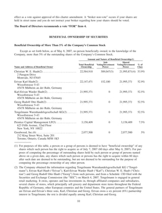great atlantic & pacific tea 2006_proxy