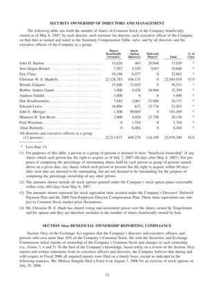 great atlantic & pacific tea 2006_proxy