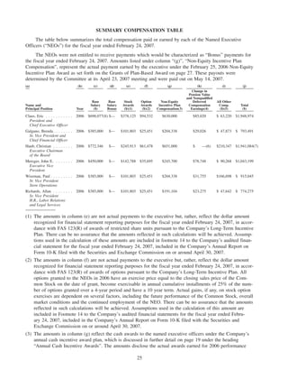 great atlantic & pacific tea 2006_proxy