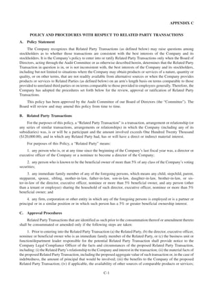 great atlantic & pacific tea 2006_proxy