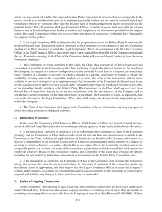 great atlantic & pacific tea 2006_proxy