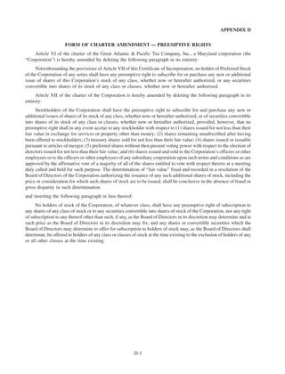 great atlantic & pacific tea 2006_proxy