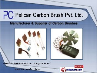 Manufacturer & Supplier of Carbon Brushes
 