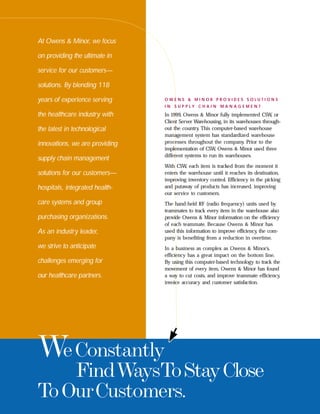 owens & minor  1999ar