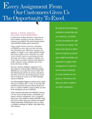 owens & minor  1999ar