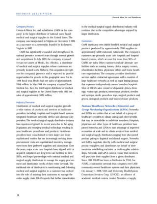 owens & minor  1999ar