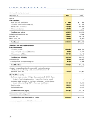 owens & minor  1999ar