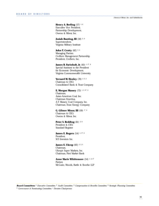 owens & minor  1999ar