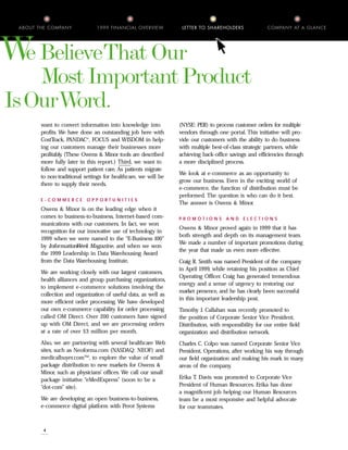 owens & minor  1999ar