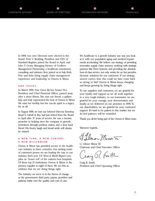 owens & minor  1999ar