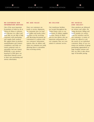 owens & minor  1999ar