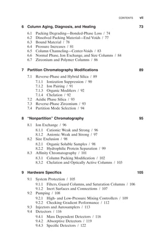 Hplc A Practical Users Guide 2nd Edition Marvin Mcmaster | PDF