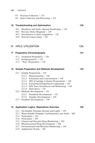 Hplc A Practical Users Guide 2nd Edition Marvin Mcmaster | PDF