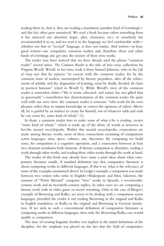 Introducing Comparative Literature New Trends And Applications 1 Csar ...