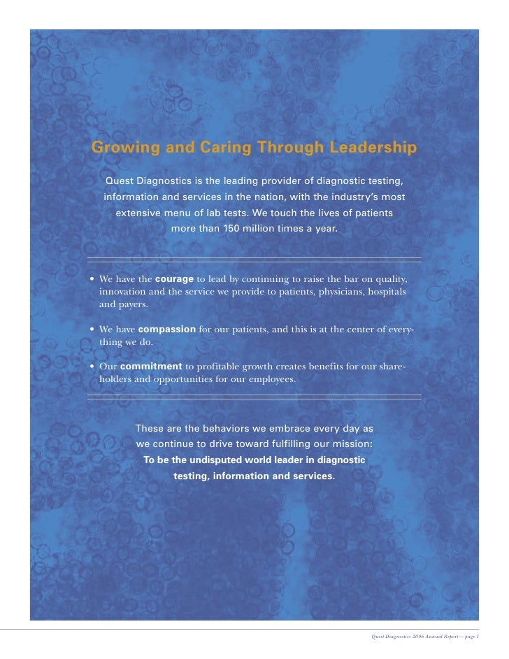 Quest Diagnostics Test Menu.pdf Quest Test Menu
