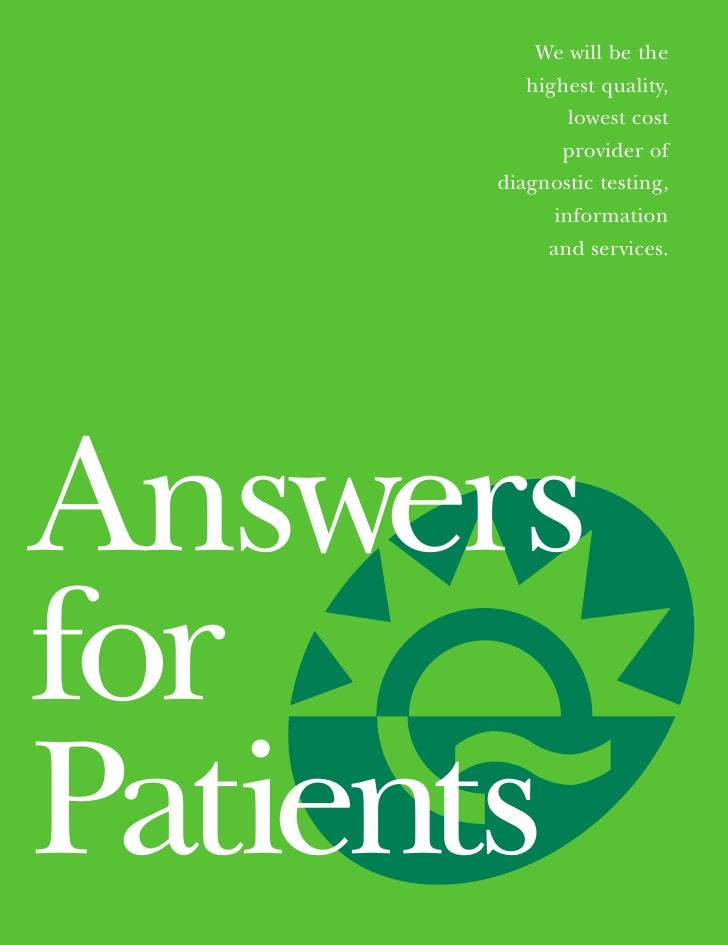 quest diagnostics 96annualreport