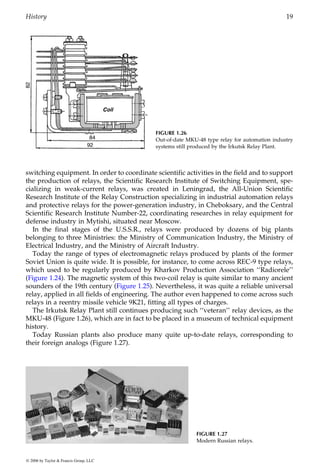 Relay Out Production Process Electric Relays Principles And Applications Vladimir Gurevich | PDF