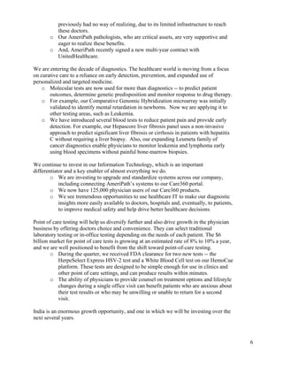 quest diagnostics 4Q07Call_Script