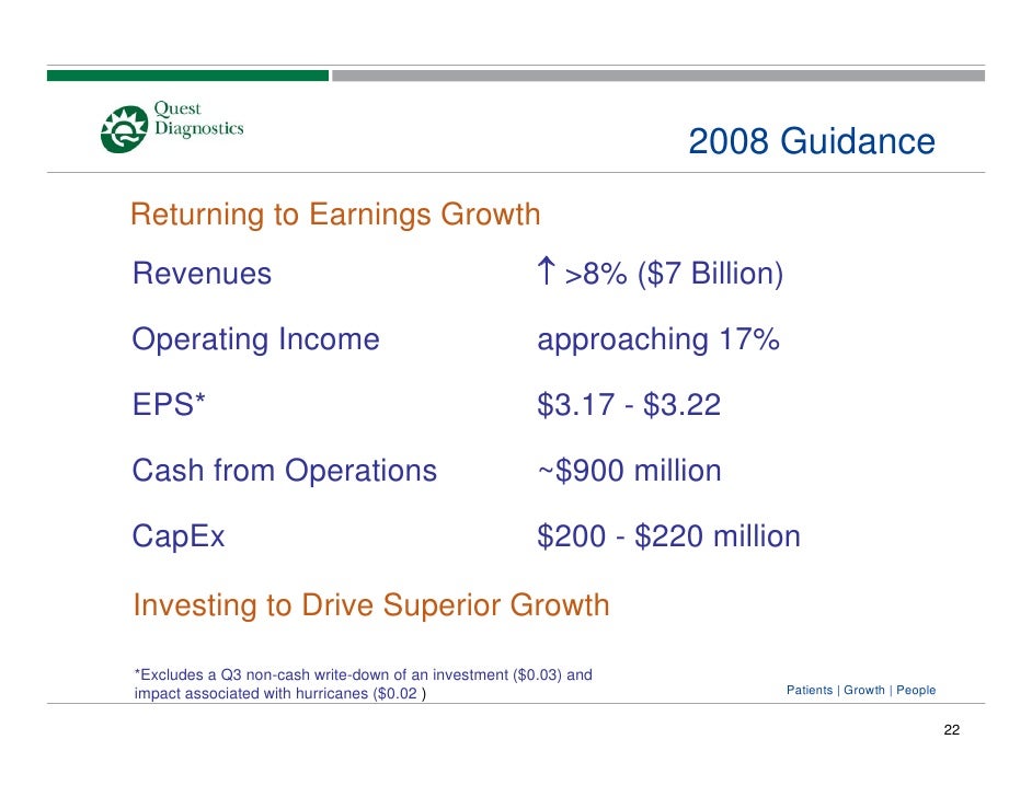 Quest Diagnostics Quest Diagnostics 111208 Cshcc
