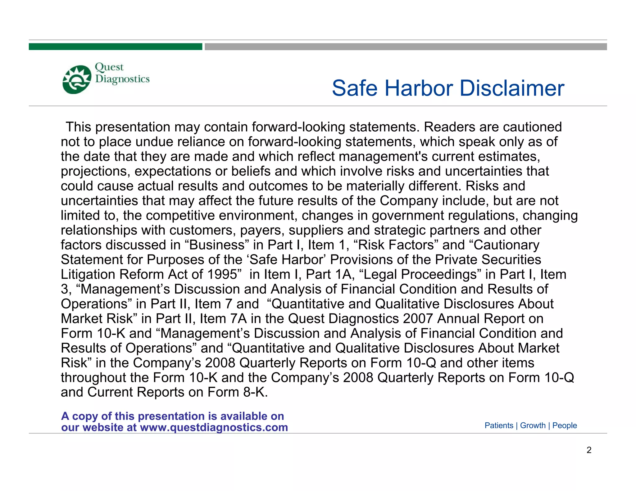 quest diagnostics Jefferies_Conf_6_24_08