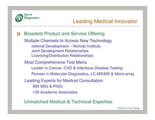 quest diagnostics 3_18_08Cowen