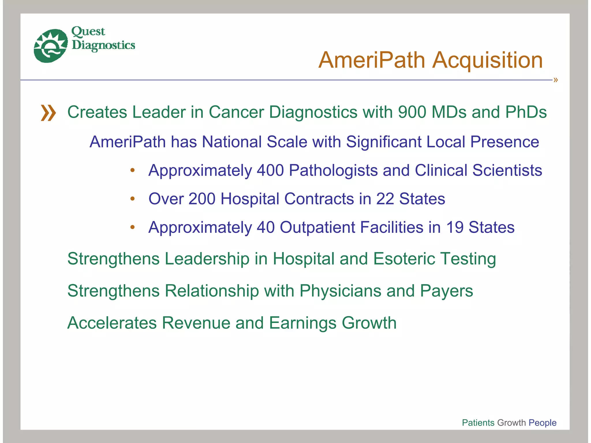 quest diagnostics 6_25Jefferies6_26_07
