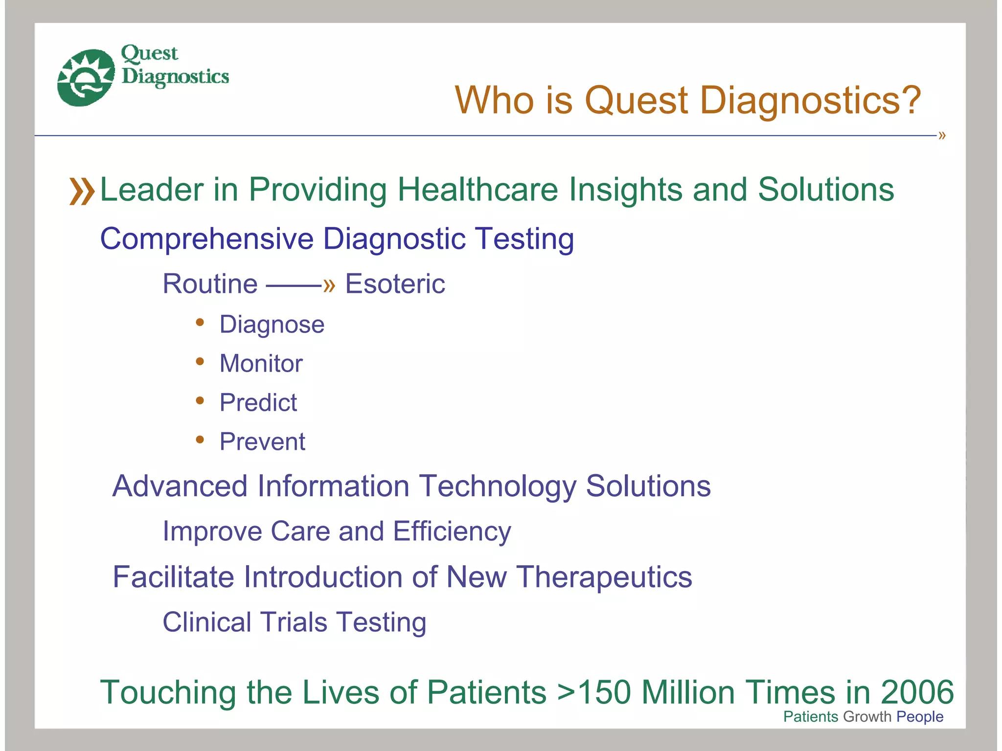 quest diagnostics 6_25Jefferies6_26_07