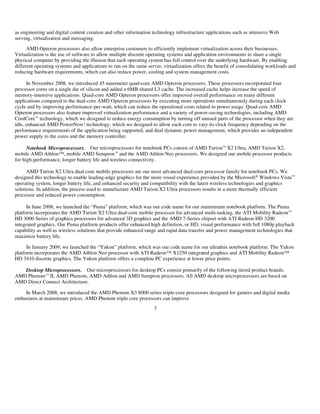 advanced micro devices AMD-2008-Annual-Report