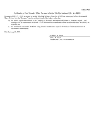 advanced micro devices AMD-2008-Annual-Report