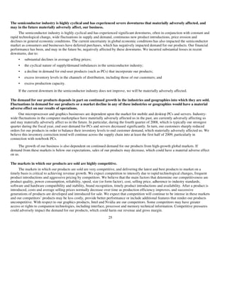 advanced micro devices AMD-2008-Annual-Report