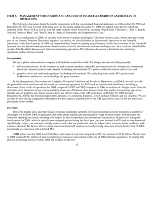 advanced micro devices AMD-2008-Annual-Report