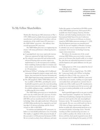 AMD annual-1999