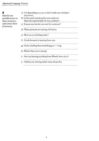 Advanced Language Practice With Key Michael Vince | PDF