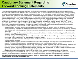 charter communications 2Q07_Slides